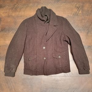 Bernardo Wool Double Breasted Women's Jacket XL